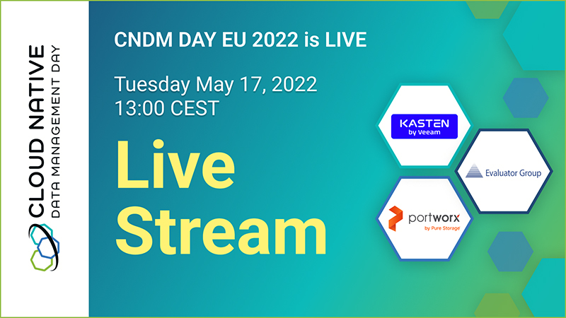 Cloud Native Data Management Day EU 2022