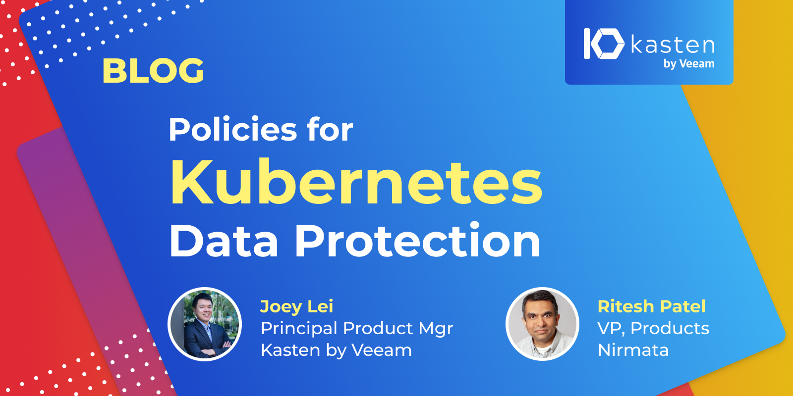 Policies for Kubernetes Data Protection